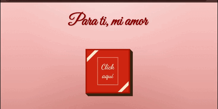Vista previa de Caja de Chocolates de Amor